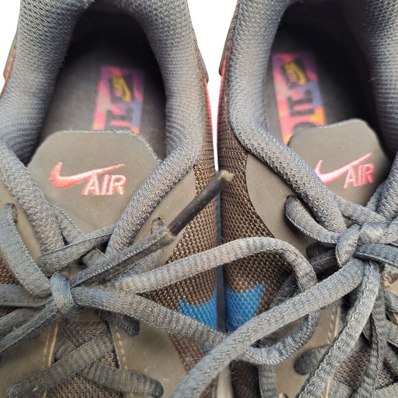 NIKE AIR MAX OKETO ATHLETIC SHOES WOMENS SIZE 6.5 DARK GRAY RAINBOW SWISH SCHOOL - Picture 8 of 11